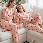 Personalised Multicolour 1-4 Pet Family Photos Family Pyjama Set with Name Daily Wear Birthday Anniversary Christmas Gift for Men Women Kids Pet Lovers
