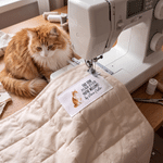Lot de 15 étiquettes cousues personnalisées avec des photos drôles d'animaux de compagnie, pour vêtements et travaux manuels. Cadeau d'anniversaire idéal pour les amateurs de tricot, de bricolage et d