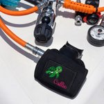 Personalized Sea Turtle Diving Regulator Protector Cover with Name Diving Equipment Birthday Gift for Scuba Divers