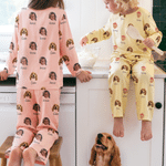 Personalised Multicolour 1-4 Pet Family Photos Family Pyjama Set with Name Daily Wear Birthday Anniversary Christmas Gift for Men Women Kids Pet Lovers