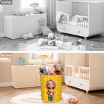 Personalisierter Wäschekorb mit Foto und Namen | wasserdicht | Aufbewahrungskorb | Wohnaccessoire | Einweihungs- und Geburtstagsgeschenk für Familie