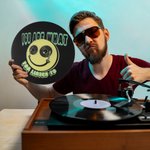 Personalisierte Vollfarbige Vinyl-Schallplatte DJ Slipmat mit Eigenem Logo Geschenk für Musiker Vinyl-Liebhaber