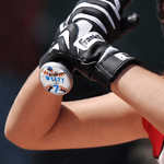 Personalised Baseball Softball Bat Knob Stickers Set of 5 with Photo Name and Number Bat End Decals Birthday Gift for Players