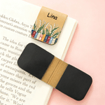 Personalised Multicolour Birth Flower Book-Themed Magnetic PU Leather Bookmark Clip with Name Back to School Birthday Gift for Reading Enthusiasts