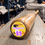 Personalised Baseball Softball Bat Knob Stickers Set of 5 with Photo Name and Number Bat End Decals Birthday Gift for Players