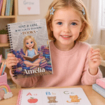 Personalised Cute Cartoon Character Spiral A5 Notebook with Name and Photo Daily Use Back to School Birthday Gift for Students Kids Bookworms