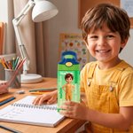 Borraccia personalizzata trasparente o termica senza BPA, con cannuccia, personaggio animato e nome - Regalo per ritorno a scuola per bambini