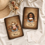 Personalised 3D-Effect Artwork Cartoon Reading Character Kindle Case with Name for Multiple Models Daily Use Birthday Gift for Book Lover Bookworm