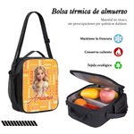 Juego de 3 piezas personalizado de mochila estuche y bolsa para el almuerzo con foto de personaje animado y nombre regalo de vuelta al cole para niños