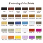 Personalized Multicolour Embroidered Sketch Style Photo Soft Tassel Warm Scarf with Text Wedding Birthday Gift for Couple Friends