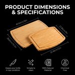 Personalised Pumpkin Halloween Theme Chopping Board with Name Text and Date Kitchen Decor Halloween Party Gift for Family Friends