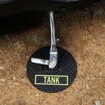 Personalised 3D Printed Non‑Slip Multicolour Motorbike Kickstand Pad with Text Daily Use Moto Riding Birthday Gift for Motorbike Rider