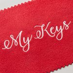 Personalized Embroidered Vintage Piano Keyboard Dust Protector Cover with Text Birthday Gift for Pianists Music Teachers