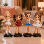 Personalised Ice Skating Cartoon Character Photo 3D Figurine Ornament with Name Room Decor Birthday Anniversary Gift for Figure Skater