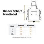 Gepersonaliseerde schattige en verstelbare kinderschort- en koksmutsset met zak en naam voor koken - verjaardagscadeau voor jongens en meisjes