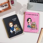 Start with A Planned Day - Personalized 2026 Planner Name A5 Notebook