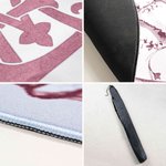 Henkilökohtainen chinoiserie-tyylinen bambupagoda-kuvioinen, kukkakuviollinen, luistamaton mahjong-matto, jossa on kirjaimia ja säilytyspussi – pelitarvike ja syntymäpäivälahja mahjong-harrastajalle