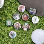 Personalized Photo Logo Magnetic Golf Marker and Hat Clip Set Golf Club Christmas Anniversary Gift for Golf Lovers