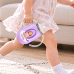 Personlig, söt tecknad fotomugg med namn och initialer, 10 oz, värmeisolerad drickmugg – perfekt som present till babyshower eller födelsedag för både pojkar och flickor