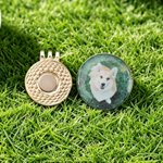 Personalized Photo Logo Magnetic Golf Marker and Hat Clip Set Golf Club Christmas Anniversary Gift for Golf Lovers