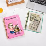 Agenda 2027 personalizzata con nome e personaggio animato con pagine settimanali e mensili  - Regalo di compleanno per famiglia