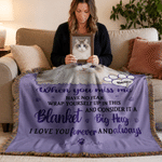 Personalized Picture Frame Pet Photo Tassel Soft Throw Blanket with Name Home Decor Memorial Sympathy Loss of Pet Gift for Pet Owner Lover