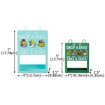 Personalized Cute Duck Character Drop a Duck Take a Duck Multicolor Magnetic Mailbox with 1-4 Name Cruise Vacation Birthday Gift for Couple Family
