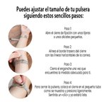 Pulsera de alerta médica personalizada de malla ajustable con texto grabado regalo de cumpleaños para personas con diabetes alergias y autismo