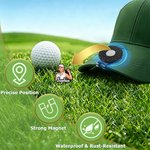 Personalised Illustrated Cartoon Character Photo Golf Ball Marker Magnetic Hat Clip with Name Birthday Game Day Gift for Golf Lovers Friends