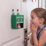 Personalized Cute Duck Character Drop a Duck Take a Duck Multicolor Magnetic Mailbox with 1-4 Name Cruise Vacation Birthday Gift for Couple Family