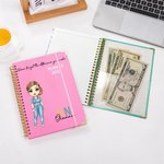 Never Forget The Difference You Make - Personalized Cartoon Medical Character 2026/2027 Planner A5 Spiral Notebook