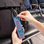 Personalized Sports Pattern Multicolor Luggage Tag with Name and Number Travel Accessories Team Birthday Gift for Travelers Students