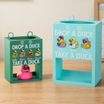 Personalized Cute Duck Character Drop a Duck Take a Duck Multicolor Magnetic Mailbox with 1-4 Name Cruise Vacation Birthday Gift for Couple Family