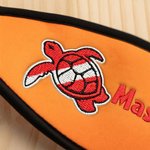 Personalized Embroidered Marine Life Dolphin Sea Turtle Shark Scuba Mask Cover Strap with Name Training Birthday Gift for Divers Water Spots Lovers