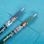 Personalized Cartoon Medical Staff Photo Retractable Metal 3-In-1 Ballpoint Pen with Title and Name Daily Use Birthday Gift for Medical Staff
