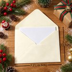 Personalised Christmas Theme Photo Greeting Card with Name Text Christmas Gift for Family Friend