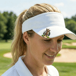 Personalised Golf Classic Elements Cartoon Pet Golf Player Magnetic Hat Clip with Name Golf Club Birthday Gift for Golf Lovers Pet Owners