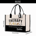 Personalized Classic Winnie the Pooh Occupational Therapy Large Capacity Tote Bag with Name Daily Use Birthday Gift for Her