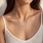Personalised Dainty Graffiti Style Font Necklace with Name Daily Wear Christmas Birthday Gift for Woman