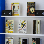 Personalised Miniature VHS Movie Display Shelf with Text and Movie Tape Christmas Movie Night Birthday Gift for Movie Lovers