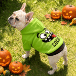 Individuell gestalteter, mehrfarbiger, lustiger Halloween-Hoodie für Hunde mit weichem, bequemem Stoff und Namensaufdruck – das perfekte Halloween-Partygeschenk für Tierliebhaber und Hundebesitzer