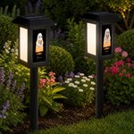 Personalized Cute Pet-in-Ghost Hug Solar Garden Light with Name and Photo Courtyard Decor Halloween Gift for Family Friend Pet Owner