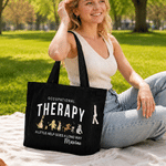Personalized Classic Winnie the Pooh Occupational Therapy Large Capacity Corduroy Tote Bag with Name and Text Anniversary Birthday Gift for Women