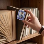 Personalised 3D-Effect Portrait Artwork Photo Magnetic Bookmark Clip with Text Teacher's Day Birthday Back to School Gift for Teacher