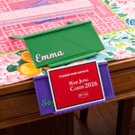 Personalized 3D Printed Foldable Mahjong Card Holder for Table with Name Mahjong Game Night Gift for Mahjong Lovers