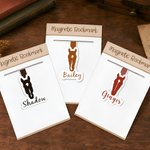 Personalised Horse Portrait Magnetic Bookmark Clip with Name Birthday Holiday Gift for Bookworm Horse Lover