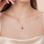 Gepersonaliseerde ketting met fotoprojectie van een pootafdruk van een huisdier – Sierlijke sieraden, jubileum- of herdenkingscadeau voor eigenaren en liefhebbers van huisdieren