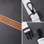 Cinturino per guanti personalizzato con scritta 