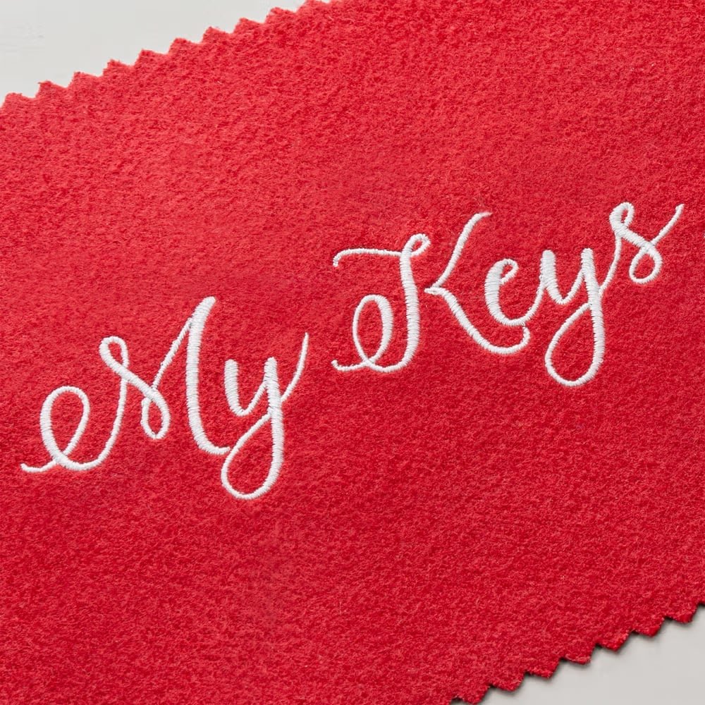 Funda protectora personalizada bordada con diseño vintage de teclado de piano y texto accesorio de escritorio regalo de cumpleaños para pianistas 6