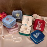 Personalisierte Samt Vintage Geburt Blume Schmuck-Box mit und Name Muttertag Geburtstag Brautparty Geschenke für sie